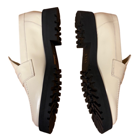 Paula Torres by Nati Vozza Leather Glam Loafers NWOT - Picture 4 of 10